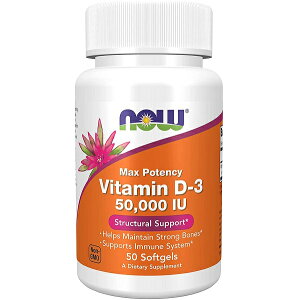 T|[gr^~D-3A50,000 IUA\tgWF50 r^~ ̂T|[g NOW FOODS Vitamin D-3 50,000 IU 50 Softgels