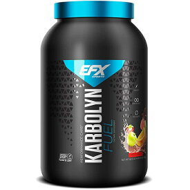 【送料無料】Karbolyn FUEL 1.95kg スポーツ カーボリン 炭水化物補助食品 水溶性複合炭水化物パウダー シュガーフリー グルテンフリー 安定的にエネルギーを体に供給EFX Karbolyn Fuel 1.95kg Fruit Punch