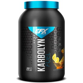 【送料無料】Karbolyn FUEL 1.95kg スポーツ カーボリン 炭水化物補助食品 水溶性複合炭水化物パウダー シュガーフリー グルテンフリー 安定的にエネルギーを体に供給EFX Karbolyn Fuel 1.95kg Orange