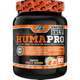 【送料無料】 ALDI ヒューマプロ プロテイン マトリックス 必須アミノ酸 667g 90回分 ALD Industries HumaPro Protein Matrix Essential Amino Acids 667g 90servings Exotic Peach Mango