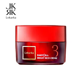 【正規品販売店】レカルカ Lekarka ブライトリッチクリーム 30g ｜ 医薬部外品 ｜ フェイスクリーム クリーム トラネキサム酸 ナイアシンアミド グリチルリチン酸ジカリウム 美白 保湿 シミ シワ コスメ 化粧品