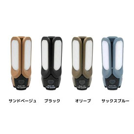【防災用品・アウトドア品】POST GENERAL ポストジェネラル トリパネルソーラーチャージLEDライト
