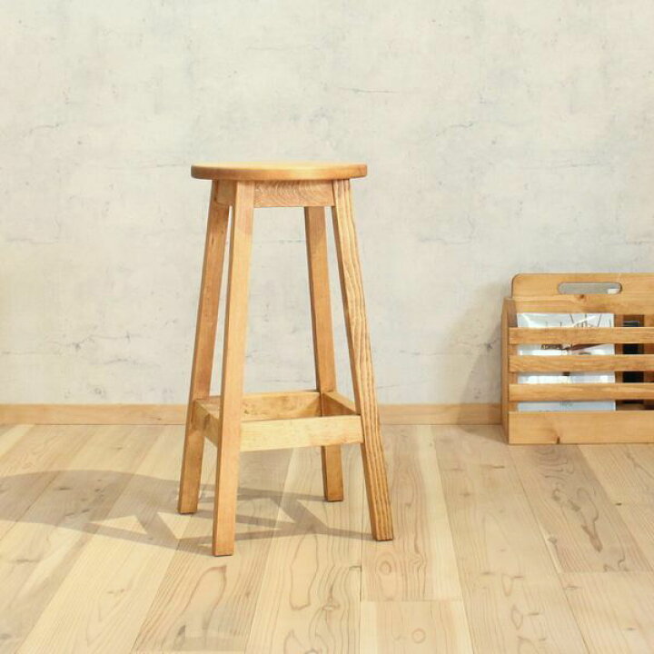 楽天市場】ハイスツール 木製 カウンタースツール 高さ62cm 全5種類 