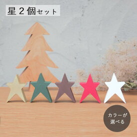 ちいさな星 2個セット 全5色　＼楽天ランキング獲得！／