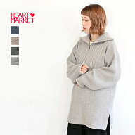 ＼在庫わずか／≪SALE 50%OFF≫ハーフジップケーブルチュニックレディース トップス ニット チュニック …