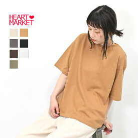 ワイドなTEE-2レディース トップス Tシャツ シンプル ホワイト オレンジ ナチュラル カーキ ダークブラウン チャコール ブラック 綿 ポリウレタン/mt