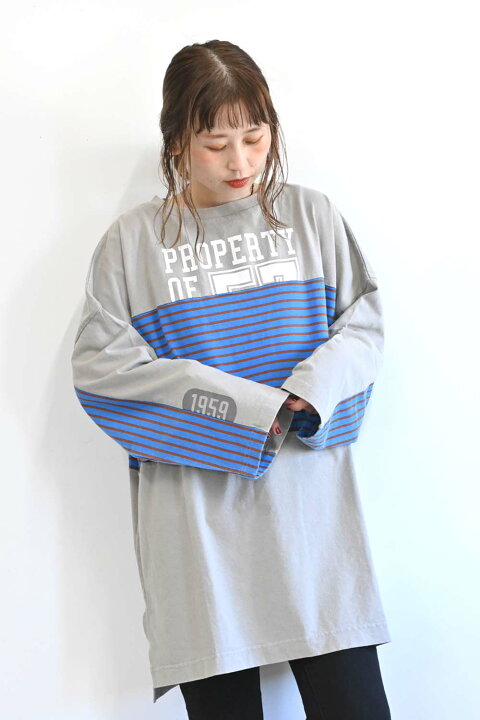 楽天市場】≪SALE 50%OFF≫【Classic byGENTIL】ボーダー切替リメイク 