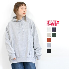 ≪SALE 30%OFF≫裏毛ゆったりパーカートップス パーカー フード オートミール グレー ブラック レッド ダークグリーン マルチカラー 綿 ポリウレタン/st/st