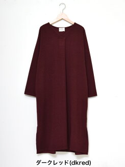 \WINTERSALE30%OFF/ニットソーフロントタックワンピースレディース,ワンピース,トップス,冬,長袖,ナチュラル,ゆったり,冬のおでかけコーデ,気になる体型カバー,トレンド,あったか素材,クリスマスコーデ,ニット