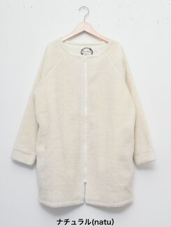 \創業祭限定20%OFF/◎もこもこボアジャケットレディース,ボア,アウター,ジャケット,もこもこ,気になる体型カバー,秋冬トレンド,ノーカラー,裏地付き,ポケット,ブルゾン,ミドル丈