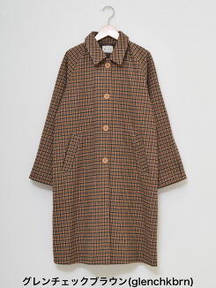 ≪まとめ買いクーポン開催中≫\WINTERSALE30%OFF/チェックコート1812レディース,アウター,コート,チェスターコート,羽織り,シングル,チェック,ギンガムチェック,グレンチェック,秋冬トレンド,キレイ目