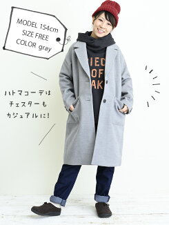 ≪12/5発売≫【ハトマガ1月号掲載商品】シングルチェスターコートレディース,アウター,コート,チェスターコート,シングル,秋冬トレンド,キレイ目,カジュアル