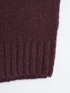 ≪12/20発売≫\WINTERSALE30%OFF/ライン入りVネックプルオーバーレディース,トップス,プルオーバー,無地,ドルマン,ライン入り,ナチュラル,長袖,Vネック,秋冬トレンド,ニット,柔らかい