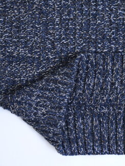 ≪1/8発売≫\WINTERSALE30%OFF/MIXニットドルマンプルオーバーレディース,トップス,ニット,ハトマ定番,冬,大人カジュアル,気になる体型カバー,MIX