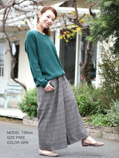 クリスマス限定!税別3000円以上で店内送料無料\WINTERSALE30%OFF/肩落ちゆるVネックプルオーバーハトマスト,ナチュラル,長袖,冬,温かい,ニット,無地,あったか素材,トレンド