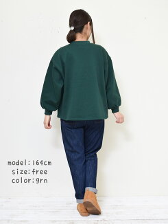 ≪12/20発売≫\WINTERSALE30%OFF/サイド切替裏毛ゆったりプルオーバーレディース,トップス,プルオーバー,切替,カジュアル,秋冬トレンド,ゆったり,気になる体型カバー,冬のおでかけコーデ,起毛