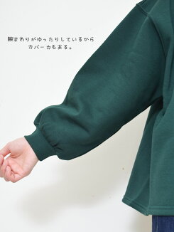 ≪12/20発売≫\WINTERSALE30%OFF/サイド切替裏毛ゆったりプルオーバーレディース,トップス,プルオーバー,切替,カジュアル,秋冬トレンド,ゆったり,気になる体型カバー,冬のおでかけコーデ,起毛