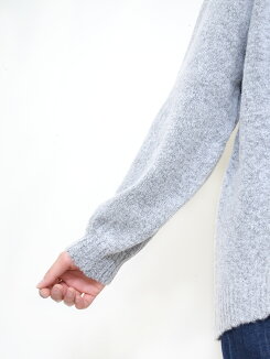≪12/26発売≫\WINTERSALE30%OFF/ブークレクルーネックプルオーバーレディース,クルーネック,プルオーバー,ブークレ,体型カバー,無地,ハトマスト,ニット,気になる体型カバー,冬のおでかけコーデ,ナチュラル