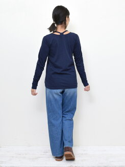 \最大20%OFFクーポン開催中/三つ編みロンTee1812レディース,トップス,ロンT,三つ編み,冬,プチプラ,カラーバリエーション,綿,安心感,定番,フィット感,重ね着,ハトマスト