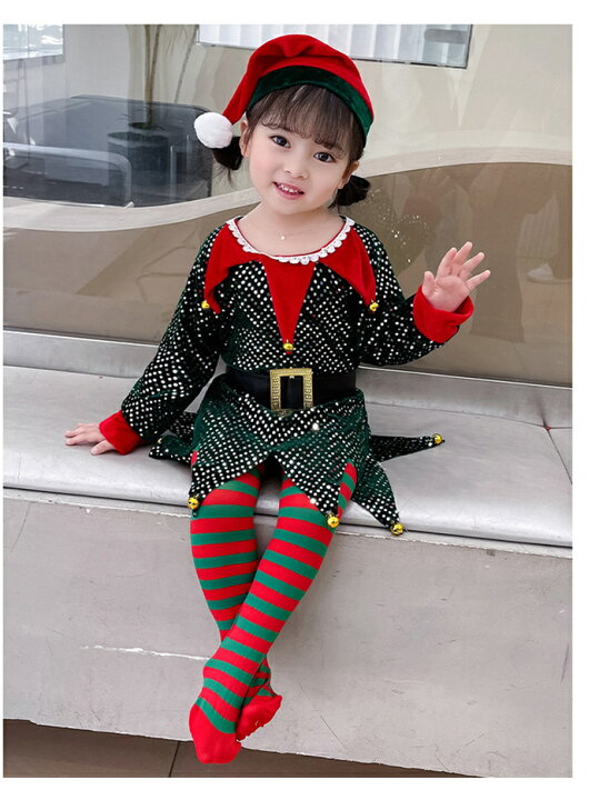 楽天市場】サンタさん コスプレ セットアップ 子供服 クリスマス 
