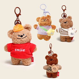 キーホルダー ベアちゃんキーホルダー ぬいぐるみ くまの赤ちゃん レディース 子供 ファッション小物 可愛い小物 ギフト向け 車 車の鍵 カギ かぎ 財布 入社 入学 お祝い 送別 ミニギフト プレゼント