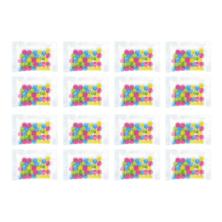 楽天市場 詰替用６fラムネ 新４色 ８袋入りx２セット ハートのお菓子ランド
