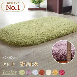 【楽天1位!!】マット 玄関マット 40×60cm 洗える 泥落とし 室内 屋外 滑り止め 滑らない ふわふわ 速乾 吸水 リビング キッチン おしゃれ