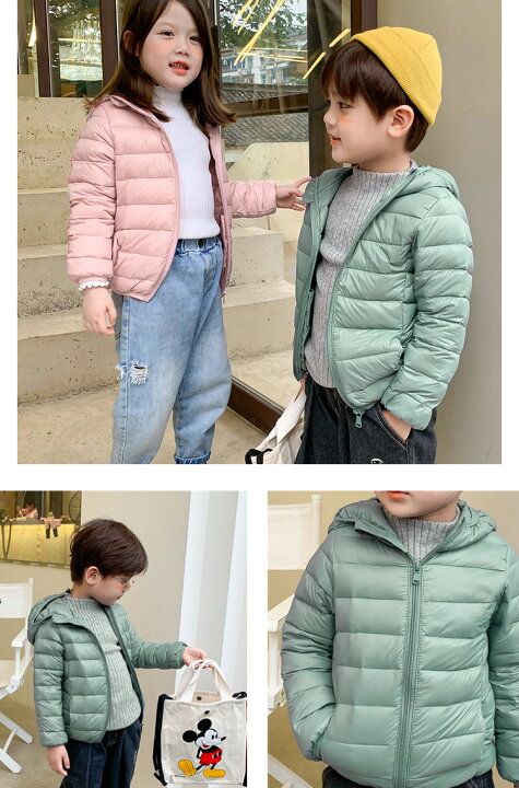 楽天市場】【楽天1位!!自信作!100-150cm/送料無料】ライトダウン  