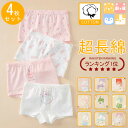 堂々の6冠獲得!【楽天1位/につき新色追加/リピーター続出/★4.5以上維持/キッズコットンショーツ/4枚セット】キッズシ…