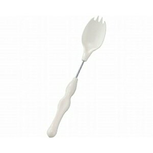 介護用介護スプーン 福祉 食事 食器 リハビリ 麻痺 握力低下 リウマチ かるまげ35 / PP35-3 スプーン・フォーク兼用大