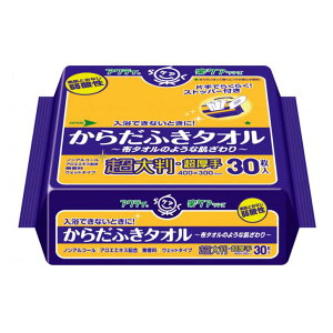 介護 清潔 衛生 身体拭き 体拭き 入浴 ノンアルコール 清拭シート ノンアルコール アクティ からだふきタオル 超大判・超厚手 30枚20