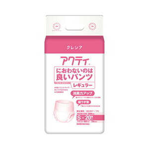 大人用紙おむつ 日本製紙クレシア アクティ におわないのは良いパンツ レギュラー / 84239 S 20枚 大人用 介護 おむつ オムツ 紙おむつ 紙オムツ【返品不可】