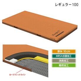 【メーカー直送品】パラマウントベッド エバーフィットC3マットレス［清拭タイプ］ レギュラー 100cm幅／KE-617SQ【返品不可】