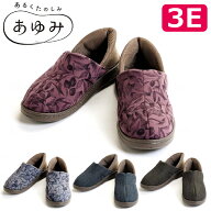 介護シューズ 室内 屋内 施設 おしゃれ 靴 スリッポン 介護 徳武産業 あゆみ オール スポッと 3E