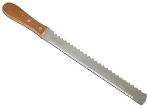 両刃のパン切り ノコ刃&ギザ刃 パン切りナイフ パン切り包丁 パン切り 包丁 ナイフ 両刃 ノコ刃 ギザ刃 波刃 ブレッドカッター ブレッドナイフ