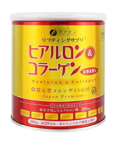 ファイン ヒアルロン&コラーゲン+還元型コエンザイムQ10 缶タイプ