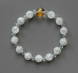 【ネコポス】【送料無料】高野山 開山1210年 爆裂水晶 空海 弘法大師 ブレスレット M/L パワーストーン 開運 パワーストーンブレスレット パワーストーンアクセサリー 天然石 梵字 彫刻 爆裂 水晶 浄化 魔除け 厄除け 邪気払い お守り 誕生日 プレゼント ギフト 贈り物 人気