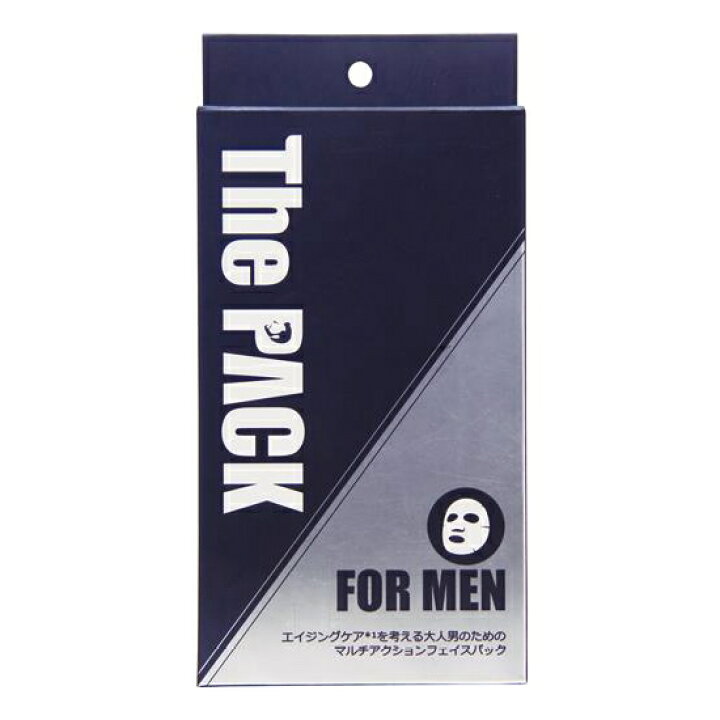 楽天市場 ザ パック フォーメン The Pack For Men 5枚入 6個セット シートマスク フェイスパック 男性用 メンズ用 男性用パック メンズ用パック フェイスマスク 男性用スキンケア ハートドロップ