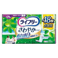 【直送品】【代引き不可】ユニ・チャーム ライフリー さわやかパッド 女性用 尿ケアパッド 170cc 長時間…