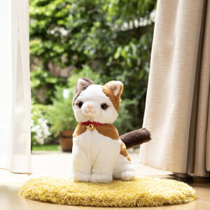 【即納】【オマケ付】みけねこミミコ ぬいぐるみ 三毛猫ミミコ しゃべる 人形 猫 三毛猫 しゃべる人形 しゃべるぬいぐるみ おもちゃ お子様 遊び相手 高齢者 両親 一人暮らし 癒し 母の日