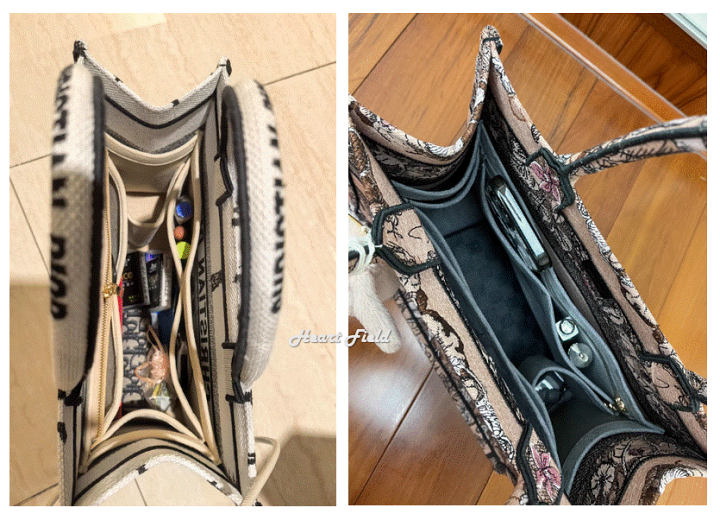 dior ブックトート ミディアム インナーバッグ バッグインバッグ Amazon.co.jp: ブックトート用 バッグインバッグ インナーバッグ