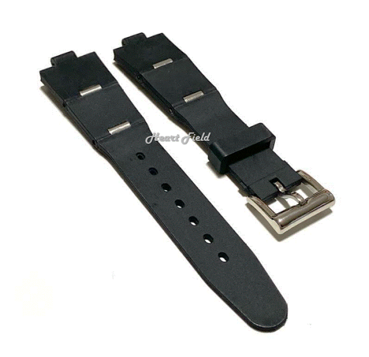 楽天市場】ディアゴノ用 ラバーベルト バンド ブラック 22mm ブルガリ