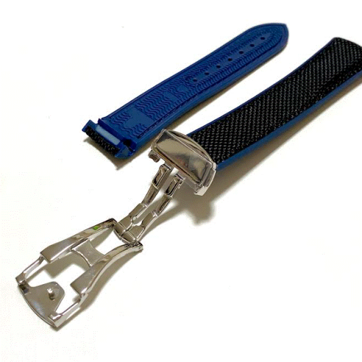 楽天市場】ラバーベルト 20mm ナイロン オメガ用 シーマスター