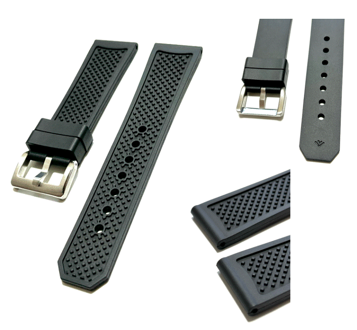 楽天市場】カリブル ラバーベルト バンド 腕時計用 ストラップ