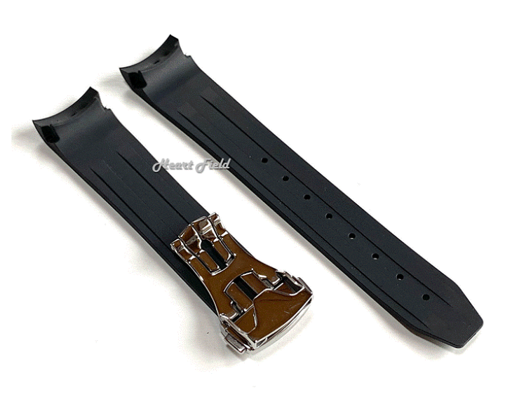 OMEGA ラバーベルト ブラック　Dバックル 楽天市場】【オメガ (OMEGA)向け】輸入王オリジナル ラバー