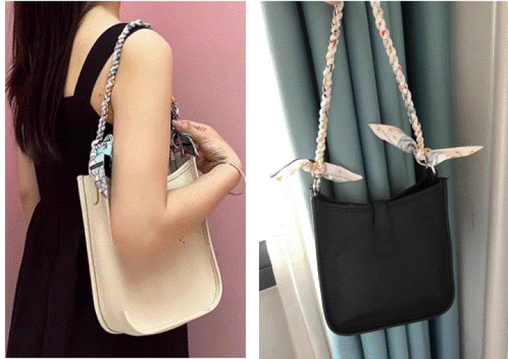 楽天市場】バッグ用ストラップ ハンドル ショルダー 持ち手 スカーフ