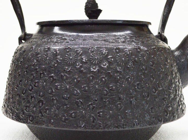 楽天市場】【在庫あり】南部鉄器 鉄瓶「大徳寺・桜」1.6L〈IH対応 
