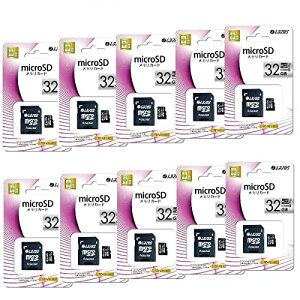 Lazos }CN SDHC [J[h 32GB × 10Zbg [J[h fW^Jp rfIJp }CNSDJ[h