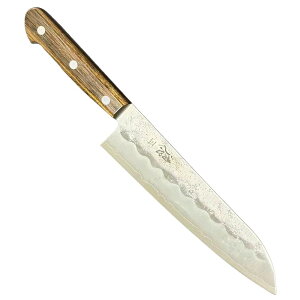 S O n {Œ O 180mm { Santoku Silver-3 Nashiji Western 180mm iCt  