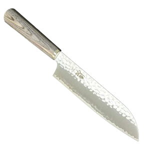 S VG10 Ɩ `R[ V[Y O 165mm { Santoku VG10 Tsuchime Plywood 165mm iCt  